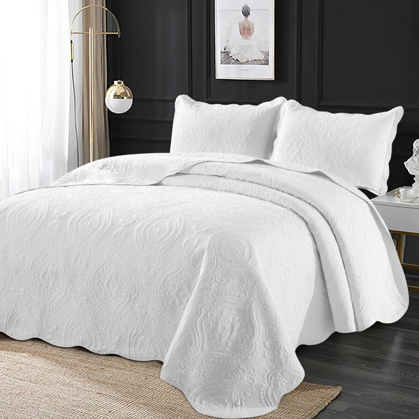 White comforter clearance set